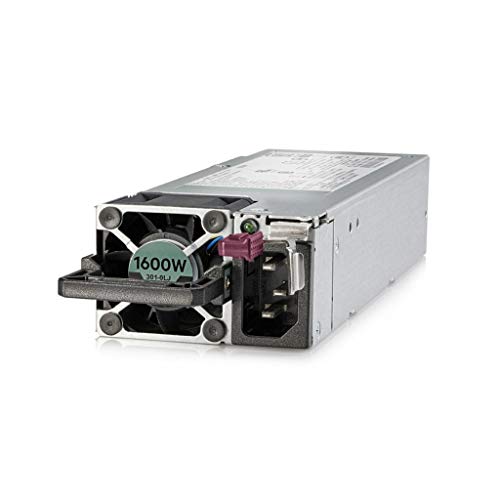 HPE - Power supply - hot-plug / redundant (plug-in module) - Flex Slot - 80 PLUS Platinum - AC 200-240 V - 1600 Watt - 1736 VA