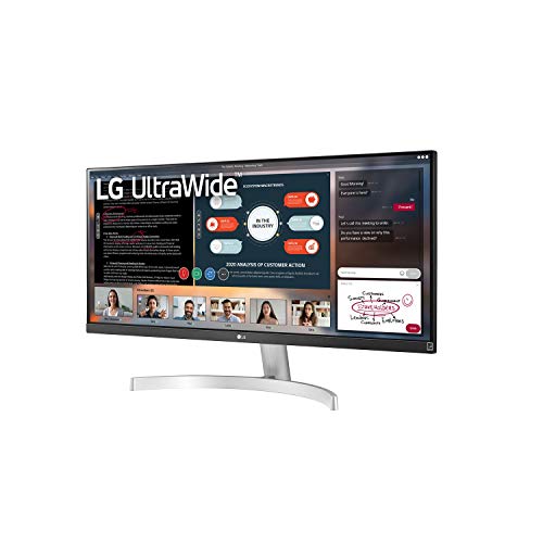 LG 29WN600 - LED monitor - 29" - 2560 x 1080 UWFHD @ 75 Hz - IPS - 250 cd/m - 1000:1 - HDR10 - 5 ms - 2xHDMI, DisplayPort - speakers