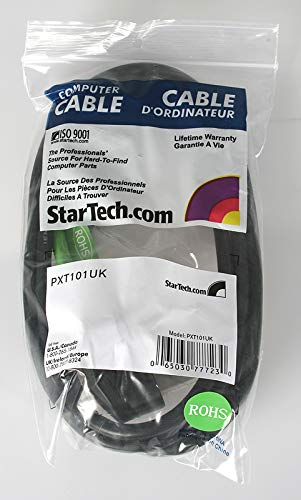 StarTech 6 ft Standard UK Computer Power Cord