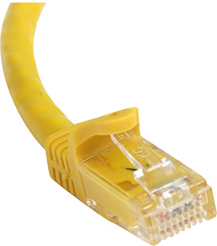 StarTech 3 m Gigabit Snagless RJ45 Male to Male UTP Cat6 Ethernet Patch Cable - Yellow