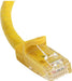 StarTech 3 m Gigabit Snagless RJ45 Male to Male UTP Cat6 Ethernet Patch Cable - Yellow