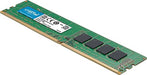 Crucial - DDR4 - module - 4 GB - DIMM 288-pin - 2400 MHz / PC4-19200 - CL17 - 1.2 V - unbuffered - non-ECC