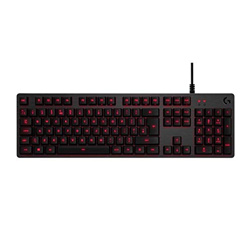 Logitech G413 USB QWERTY English Mechanical Gaming Keyboard Carbon