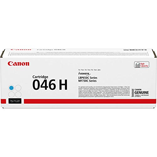 Canon 046 H - High capacity - cyan - original - toner cartridge - for ImageCLASS LBP654, MF731, MF733, MF735, i-SENSYS LBP653, LBP654, MF732, MF734, MF735