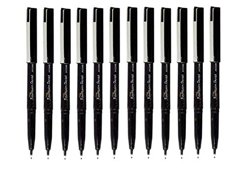 Best Value Pentel JM20MB-A Fountain - Black (pack of 12)