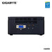 Gigabyte BRIX GB-BACE-3160 (rev. 1.0) - Barebone - Ultra Compact PC Kit - 1 x Celeron J3160 / 1.6 GHz - RAM 0 GB - HD Graphics 400 - GigE