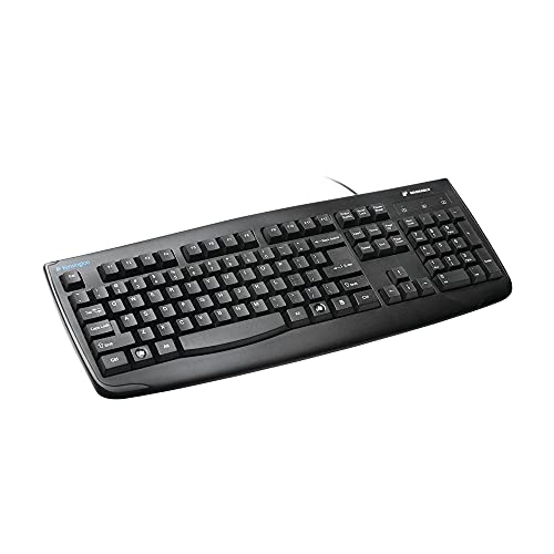 Kensington Pro Fit Washable - Keyboard - USB - UK - black