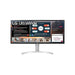 LG 34WN650 - LED monitor - 34" (34" viewable) - 2560 x 1080 UWFHD @ 75 Hz - IPS - 400 cd/m - 1000:1 - DisplayHDR 400 - HDR10 - 5 ms - 2xHDMI, DisplayPort - speakers