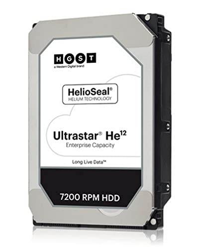 WD Ultrastar DC HC520 HUH721212AL4200 - Hard drive - 12 TB - internal - 3.5" - SAS 12Gb/s - 7200 rpm - buffer: 256 MB