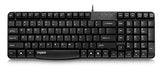 Best Value Rapoo N2400 Wired Spill-resistant Keyboard Black UK Layout