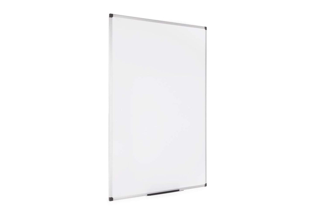 Best Value BI-Office MA0507170 1200 x 900 mm Maya Magnetic Dry Wipe Board Clip-On Pen Tray - White