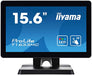 iiyama ProLite T1633MC-B1 - LED monitor - 15.6" - touchscreen - 1366 x 768 @ 60 Hz - TN - 300 cd/m - 500:1 - 8 ms - HDMI, VGA, DisplayPort - black, matte