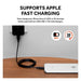 USB-C to Lightning Cable 4FT Black