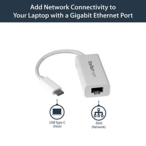 StarTech USB C to Gigabit Network Adaptor USB 3.1