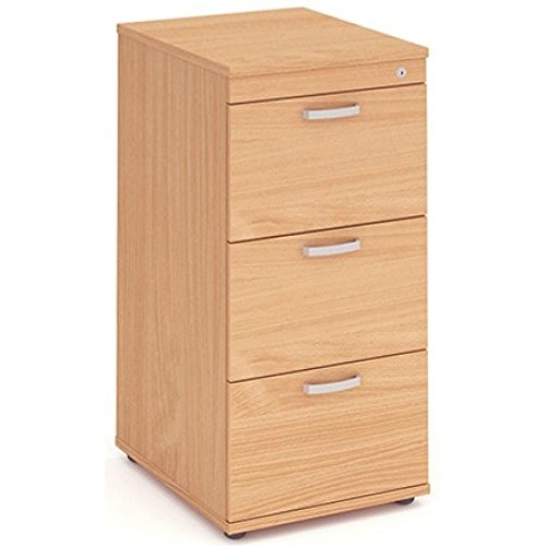 Impulse 3 Drawer Filing Cabinet Beech I000073