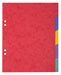 Best Value Exacompta Nature Future Dividers, A5, 225 gsm, 5 Parts - Multi-coloured