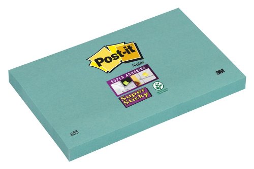 Best Value 3M 6556SJ Postit 976x127 mm Jewel Pop Notes - Assorted Colours (Pack of 6)