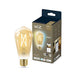 WiZ Whites - LED filament light bulb - shape: ST64 - E27 - 6.7 W (equivalent 50 W) - class A+ - warm white to daylight - 2000-5000 K - amber