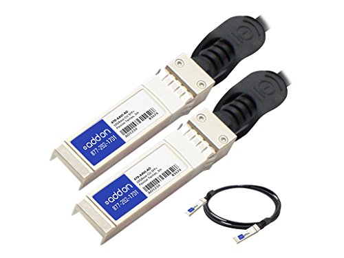 AddOn - 10GBase direct attach cable - TAA Compliant - SFP+ to SFP+ - 3 m - twinaxial - for Dell EMC Networking X1026, X1052, PowerEdge R230, R430, R440, R540, R830, T440, T640