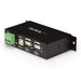 StarTech.com 4-Port Industrial USB 2.0 Hub with ESD Protection - Mountable - Multiport Hub (ST4200USBM)