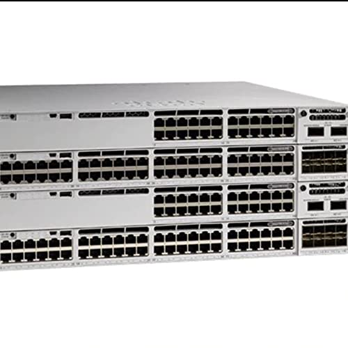 Cisco Catalyst 9300L - Network Essentials - switch - L3 - 48 x 10/100/1000 (PoE+) + 4 x 1 Gigabit Ethernet SFP+ - rack-mountable - PoE+ (505 W)