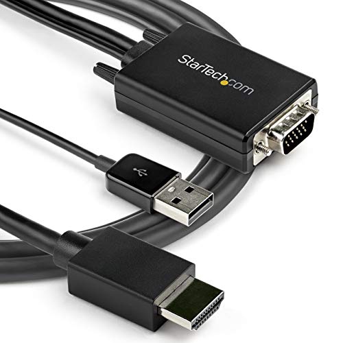 3M Vga To Hdmi Adapter 1080P Usb Powered