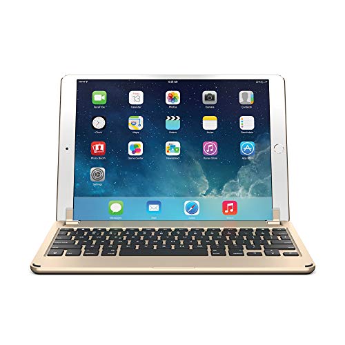 Brydge 10.5 Inches QWERTY Italian Bluetooth Wireless Keyboard for Apple iPad Air 3rd Generation and iPad Pro Lightweight Aluminium Body Backlit Keys R