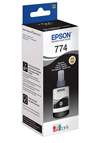 Epson T7741 - 140 ml - black - original - ink refill - for EcoTank ET-16500, ET-3600, ET-4550, ET-4550 Stickers