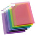 Best Value Tarifold A4 Display Folders - Double Presentation Folder A4 in Assorted Colors - 12 x Plastic Pocket Sleeves - 511009