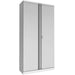 Phoenix SCL Series 2 Door 4 Shelf Steel Storage Cupboard in Grey with Key Lock SCL1891GGK