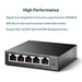 5 Port 10 100 1000 Mbps Unmanaged Switch