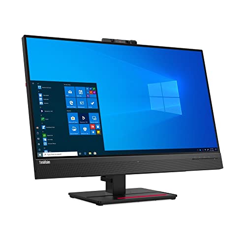 Lenovo ThinkVision T27hv-20 - LED monitor - 27" (27" viewable) - 2560 x 1440 QHD @ 60 Hz - IPS - 350 cd/m? - 1000:1 - 4 ms - HDMI, DisplayPort, USB-C - speakers - raven black