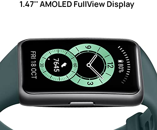 Huawei Band 6 AMOLED 37.3mm Bluetooth 5.0 Automatic SpO2 Monitoring Forest Green