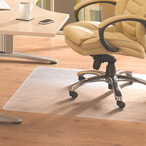 Floortex Chairmat Valuemat Phalate Free PVC for Hard Floors 120 x 75cm Transparent FC127517EV