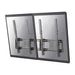 Neomounts by Newstar NS-WMB200P - Bracket - for 2 LCD displays - black - screen size: 40"-52" - wall-mountable