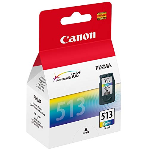 Canon CL-513 - 2971B001 - 1 x Cyan,1 x Magenta,1 x Yellow - Ink Cartridge - For PIXMA iP2700,MP230,MP237,MP252,MP272,MP280,MP282,MP495,MP499,MX360,MX410,MX420