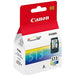 Canon CL-513 - 2971B001 - 1 x Cyan,1 x Magenta,1 x Yellow - Ink Cartridge - For PIXMA iP2700,MP230,MP237,MP252,MP272,MP280,MP282,MP495,MP499,MX360,MX410,MX420