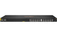 HPE Aruba 6000 24G Class4 PoE 4SFP 370W Switch - Switch - Managed - 24 x 10/100/1000 (PoE+) + 4 x Gigabit SFP - side to side airflow - rack-mountable - PoE (370 W)