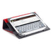 Targus Fit-N-Grip Universal - Flip cover for tablet - polyurethane, silicone - red - 9" - 10"