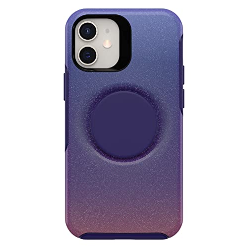 OtterBox Otter + Pop Symmetry Series - Back cover for mobile phone - polycarbonate, synthetic rubber - violet dusk