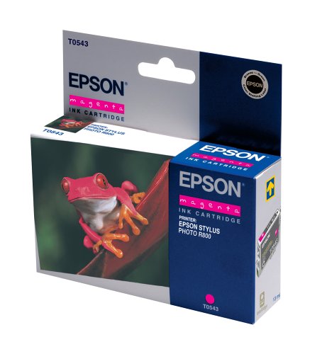 Best Value Epson Original Ink Cartridge T0543 Magenta, Genuine, Amazon Dash Replenishment Ready