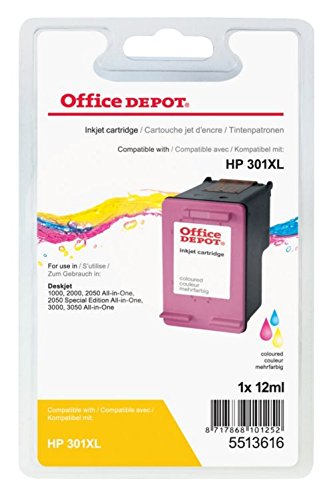 Best Value Compatible HP No.301XL CH564EE Hi-Yield Colour Inkjet Cartridge