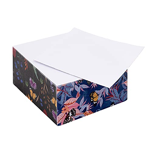 Pukka Bloom Memo Block 500 sheets 80 x 80 x 43mm 9514-BLM