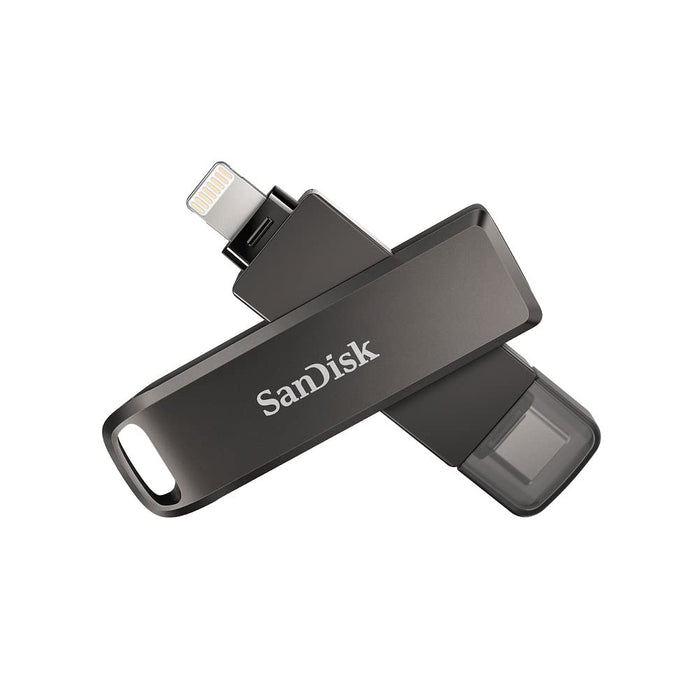 SanDisk iXpand Luxe - USB flash drive - 64 GB - USB-C / Lightning