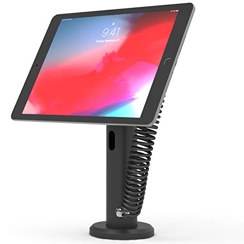 Compulocks Rise VESA Counter Top Kiosk 4" Black - Stand - for tablet - black - mounting interface: 100 x 100 mm - pole mount