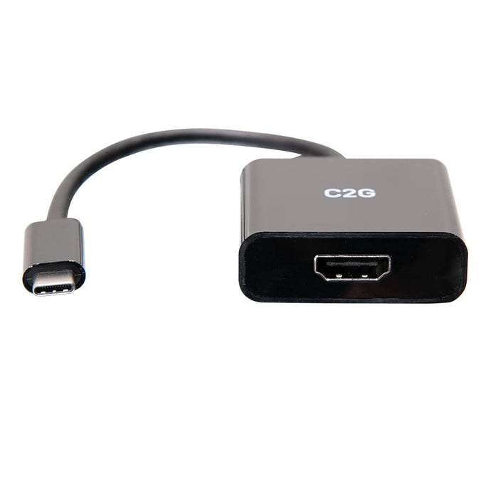 C2G USB C to 4K HDMI Adapter - Video Adapter - Adapter - 24 pin USB-C male to HDMI female - black - 4K support