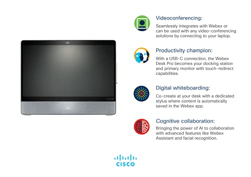 Cisco Webex Desk Pro - Video conferencing device