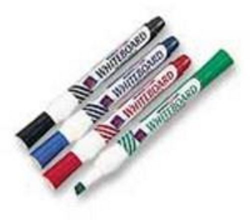 Best Value Whitebox WX26038 Assorted Chisel Whiteboard Marker - Pack of 4