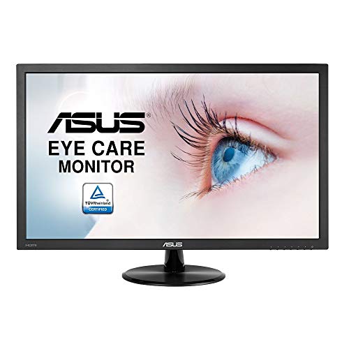 ASUS VP247HAE - LED monitor - 23.6" - 1920 x 1080 Full HD (1080p) - VA - 250 cd/m - 3000:1 - 5 ms - HDMI, VGA - black