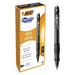 Best Value BIC Velocity gel Ballpoint pen Gel ink Medium point Black Pack of 12 + Bic Matic Grip 0,7 Pouch of 4 Pencil